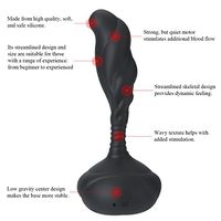 Hymar Portable Massager for Men Man Prime Waterproof Massaging Device with Multiple Patterns Size-Large Model CS01 Shipping from US