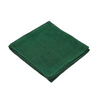IZO All Supply 12 Pack Green 12"x12" Cotton Fingertip-Hand-Face Towels- 100% Extra Soft Ring Spun Washcloths, Highly Absorbent Cleaning Cloth