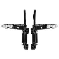 Frames & Fittings Motorcycle Aluminum Alloy Rear Foot Pegs Plate Footrest Pad Cover Universal for Honda cb650f 2017 2018 2019 Footpegs