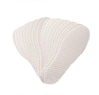 Flyusa 20 Pairs Disposable Breathable Insole Natural Feet Solution Treatment-Foot Odor Eliminator Thin Insoles Barefoot Insoles for US Size 8