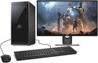 2019 Latest Dell Inspiron 3000 3670 Mini Tower Desktop Computer 9th Gen Intel i5 9400 2.9GHz 16G RAM 256GB PCIe M2 SSD+1TB HDD Intel UHD Graphics 630 Win 10 Home + Dell 27" FHD 75Hz IPS Monitor Bundle
