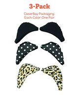 【CaserBay】3-Pack Inserts, Reduce Slip Forward Impact, Improve Shoes Slightly Too Big, for Men & Women, Pumps, Flats, Sneakers【Shoe Filler, 3 Color Set】