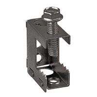 3/4 Inch Jaw Opening Black Steel Beam Clamp With 10-24 And 1/4-20 Thread Impression-10 per case
