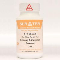 Sun Ten - Ginseng & Zizyphus Formula Capsules/Tian Wang Bu Xin Dan/天王補心丹