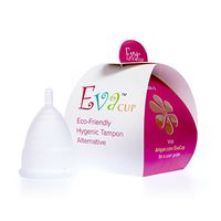 Anigan EvaCup, Top-Quality, Reusable Menstrual Cup, Eco-Friendly Alternative to Tampons, Small Moon Stone