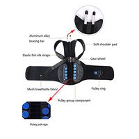 ASZX Back Posture Corrector,Spinal Brace Support,Full Back Support Belts for Upper and Lower Back Pain Relief,XL
