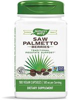 Nature's Way 585 mg Saw Palmetto Berries Capsules, 180 Count (2 Pack)