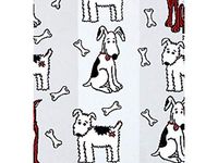 100 Puppy Pals Dogs Paws Bones Print Cello Food Treat Gift Bags Cellophane 4x2x9 Party Supplies tokocathy