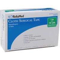 ReliaMed Clear Surgical Tape 1" x 1.5 yds. Part No. PL0115 Qty Per Case