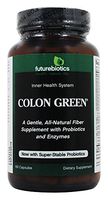 Futurebiotics Colon Green Fiber Supplement Capsule - 150 per pack - 3 packs per case.