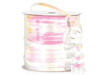 White Iridescent Curling Ribbon 3/16"x250 yds (8 Rolls) - WRAPS-C8WH
