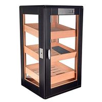 BNSDMM Cigar Humidors - Cigar Cabinet Cigar Box Import Cedar Wood Large Capacity 3 Layer Cigar Humidity Constant Humidity Cabinet Display Cabinet