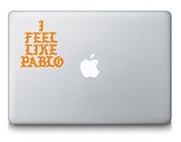 YourChoiceDecals I Feel Like Pablo Logo Kanye West MacBook Laptop Decal - The Life Of Pablo - TLOP - Yeezy Shoes