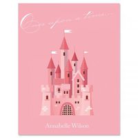 Personalized Fantasy Castle Kids Note Cards - Set of 24, 4-1/4" x 5-1/2" Blank-Inside notecards
