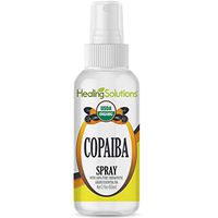 Organic Copaiba Spray – Water Infused with Copaiba Essential Oil – Certified USDA Organic - 2oz Bottle by Healing Solutions