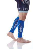 Mojo Compression Men's A607BLUE4 Calf Sleeve, Blue, XL