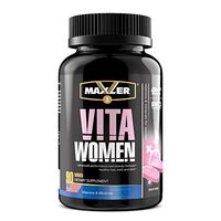 Maxler Premium Sport Multivitamin for Women - Supplements for Women - Hair Skin and Nails Vitamins A C D E K & Vitamin B Complex, Omega-3, Biotin, Antioxidant, Enzyme & Digestive Aid (90)