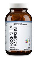 Reset360 Essential Magnesium Highly Absorbable Nutritional Supplement for Men and Women, Can Relieve Nighttime Muscle Cramps, 120 Tablets per Bottle