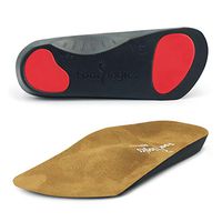 Footlogics 3/4 Length Orthotic Shoe Insoles with Built-in Raise for Ball of Foot Pain, Morton’s Neuroma, Flat Feet - Metatarsalgia, Pair (XLarge)