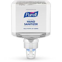 PURELL Foodservice Advanced Hand Sanitizer Foam, 1200 mL Hand Sanitizer Refill for PURELL ES8 Push-Style Dispenser (Pack of 2) - 7755-02