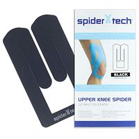 SpiderTech Therapeutic Upper Knee Tape - Black