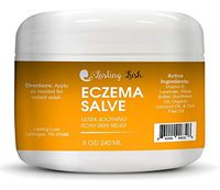 Eczema Relief Salve, Psoriasis, Rashes, and Dermatitis. All Natural Ingredients - 8 oz.