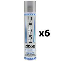Xikar Premium Butane Lighter Fuel Refill, 6  Count