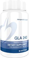 Designs for Health GLA Softgels - 240mg Gamma Linolenic Acid from Borage Oil (60 Softgels)