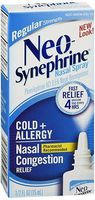 Neo-Synephrine Cold & Sinus Spray Regular Strength - .5 oz, Pack of 3