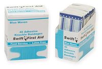 Knuckle Bandage, Blue, Woven, Bulk, PK40