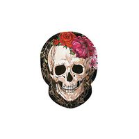 Spooky Floral Paper Dessert Plates