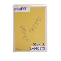 Glucology™ Lancets 30G, 400 Lancets Twist Top, Sterile (4 Packs of 100) | Diabetic Supplies and Accessories | Blood Glucose Meter