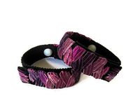 Anti Nausea Bracelet, Morning Sickness Relief, Designer Nausea Band, Bracelet for Travel, Nausea Remedy, Anxiety Relief Bracelet (Pair) Purple Haze (Medium 8")