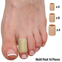 Corn Pads Toe Sleeves – Toe Pads to Protect & Cushion Sore Toe Corns, Blisters & Toe Calluses. Cover, Pad & Guard Your Corns, Blister or Callus for Fast Pain Relief