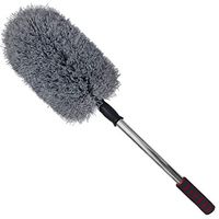 M-jump 1 Pack Multi-Functional Ultra Soft Microfiber Duster for Home, Car, Office. Retractable Long-Reach Washable Dusting Brush, Microfiber Hand Duster with Telescoping Pole