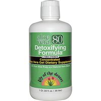 Lily of the Desert, Aloe Vera 80, Detoxifying Formula, 32 fl oz (.95 l) - 2pc