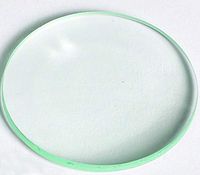 United Scientific Supplies LCC302 Plate Glass Double Concave Lens, 38 mm Diameter, 50 mm Focal Length