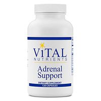 Vital Nutrients - Adrenal Support - Suitable for Men and Women - Supports Adrenal gland function, Support Mild Stress and Anxiety, and Promotes a Healthy Immune System - 120 Capsules per Bottle