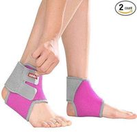 1 Pair Kids Ankle Brace Support Protector Guard Sleeve Children Adjustable Ankle Tendon Compression Foot Support Wraps for Sports Dance Running Basketball Skating Soccer Cycling