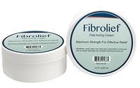 Fibrolief: Fast Acting Cream - All-Natural - Maximum Strength, Absorbs Fast - Safe for Fibromyalgia - Lower Back, Headache, Joint, Muscle & Tissue Pain Treatment - 2.2 Ounce Jar