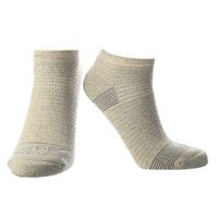 Doctor's Choice Women's Diabetic & Neuropathy Socks, No Show, Non-Binding with Aloe, Antimicrobial, Ventilation, and Seamless Toe, Single Pair, Tan, Womens Medium: Shoe Size 6-10