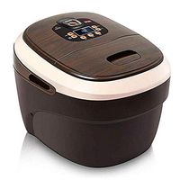 Foot Spa Heated Bath Massager with Shiatsu Rollers, Heat, Jets, Bubbles, Digital Temperature and Time Control, LED Display