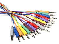 Hosa CPP-801 1/4 in TS to Same Unbalanced Snake, 3.3 feet