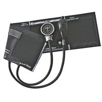 BV Medical Adult Sphygmomanometer with Nylon Cuff - Black
