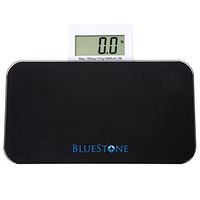Compact Portable Glass Digital Body Scale with Expandable Readout