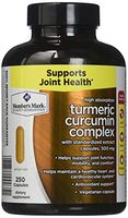 Member's Mark High Absorption Turmeric Curcumin Complex with Standardized Extract Capsules, 500mg (1 bottle (250 capsules))