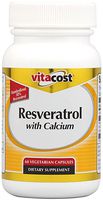 Vitacost Resveratrol with Calcium - 100 mg - 60 Vegetarian Capsules