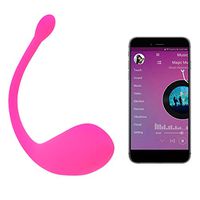 Qksky 9 Frequency Long Distance Wearable Phone Controller Toy Wireless & Waterproof - Powerful Multi Speed - Whisper Quiet - Cordless - Mini-Gift Box