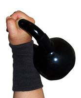 Cotton Kettlebell Wrist Protective Pads - Unisex (One Size Fits Most) (Dark Gray)