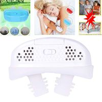 MBEN Snoring Solution Nasal Dilator, Automatic Air Supply, Snoring Relief Breathing Air Purifier, Air Travel Congestion Healthy Sleep,White